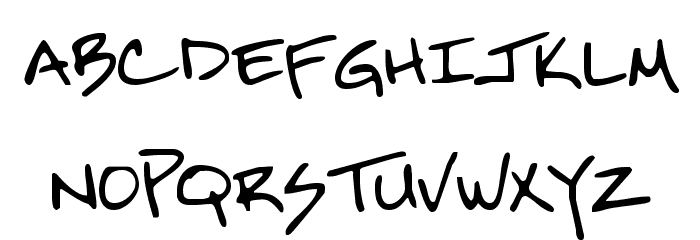 Merleretta Font LOWERCASE
