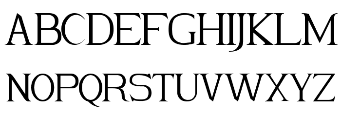 Merlot Font LOWERCASE