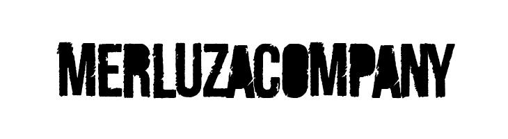Merluza Company  フリーフォントのダウンロード