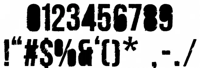 Merluza Company Font OTHER CHARS