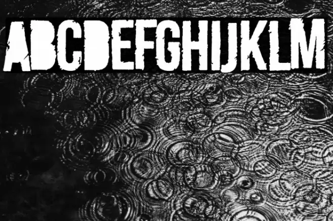 Merluza Company Font examples