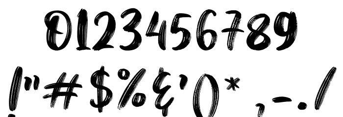 Merlyan Font OTHER CHARS
