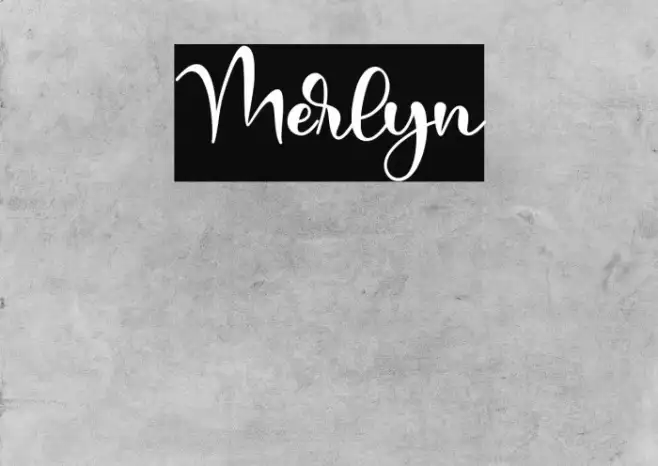 Merlyn Example 3