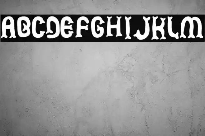 Mermaid Astramadea Font examples