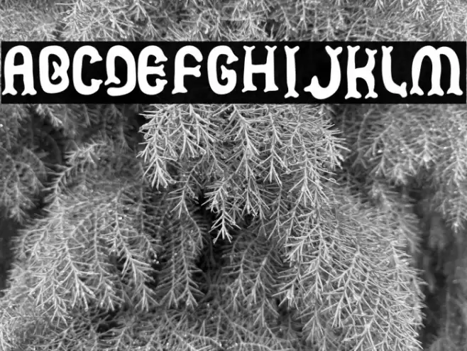 Mermaid Astramadea Font examples