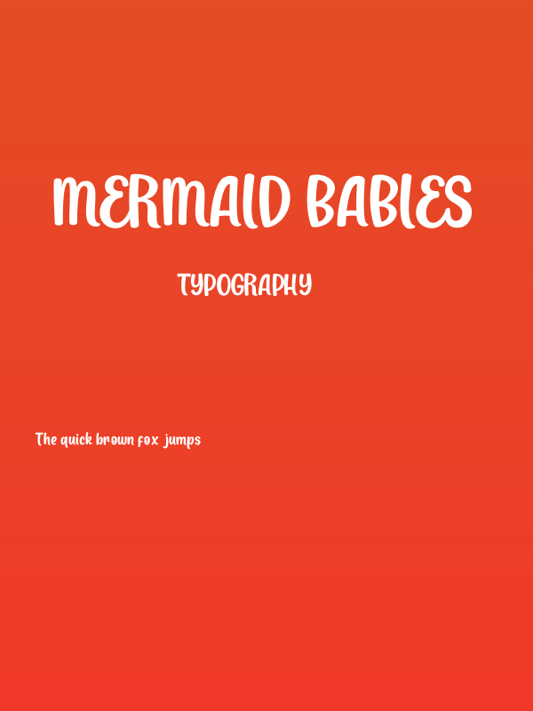 Mermaid Babies Poster