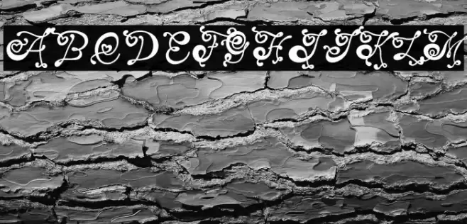 Mermaid Christmas Font examples