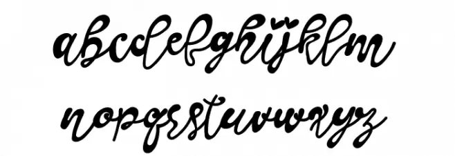 Mermaid Christmas फ़ॉन्ट लोअरकेस