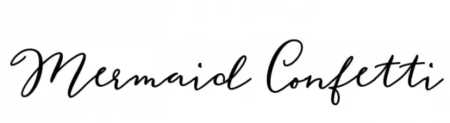 Mermaid Confetti  font caratteri gratis