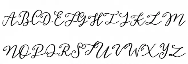 Mermaid Confetti Font Litere mari