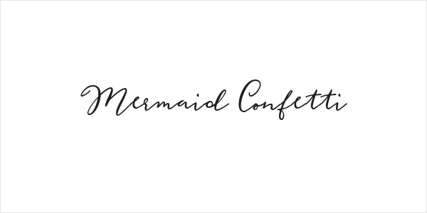 Mermaid Confetti Logo