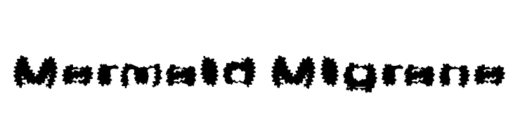 Mermaid Migrane  Fuentes Gratis Descargar