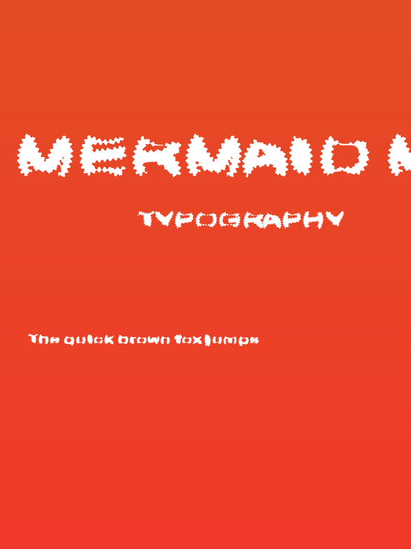 Mermaid Migrane Poster