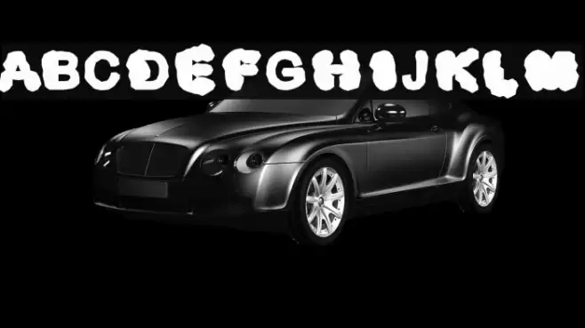 Mermaid Pudgy Font examples