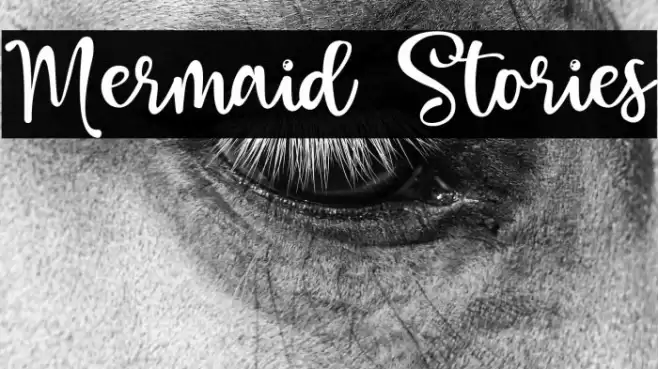 Mermaid Stories Font examples