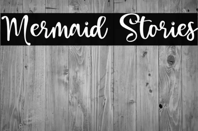 Mermaid Stories Font examples