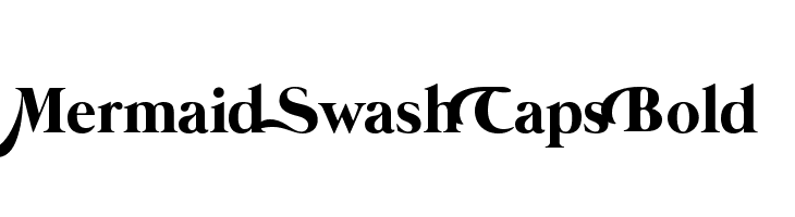 Mermaid Swash Caps Bold  免费字体下载
