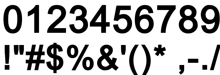 Mermaid Font OTHER CHARS