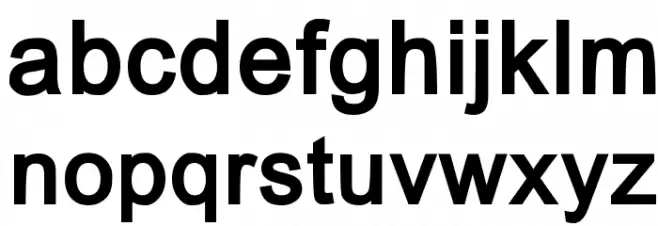 Mermaid Font LOWERCASE
