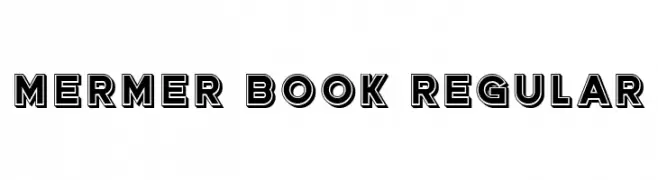 Mermer Book Regular  フリーフォントのダウンロード