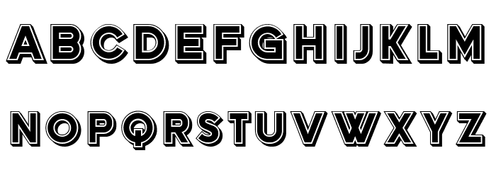Mermer Book Regular Font LOWERCASE