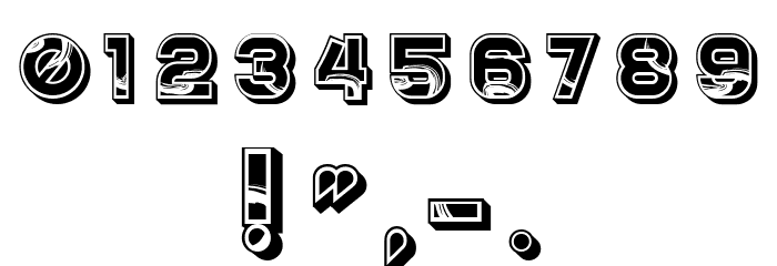 Mermer Regular Font OTHER CHARS