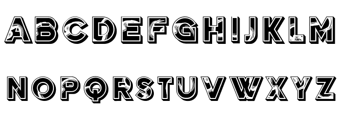 Mermer Regular Font LOWERCASE