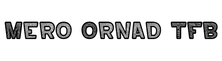 Mero Ornad TFB Font