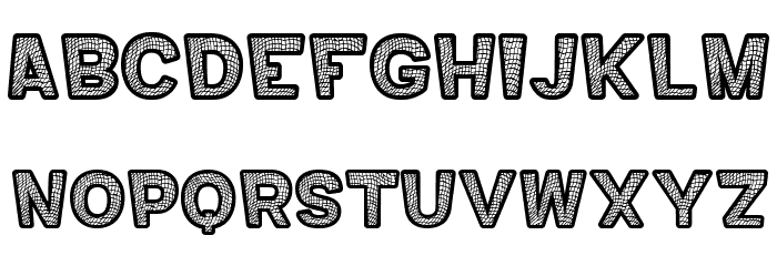 Mero Ornad TFB Font LOWERCASE