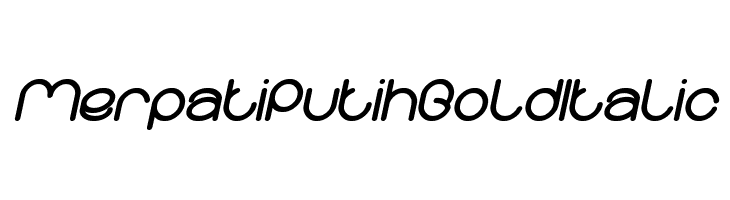 Merpati Putih Bold Italic  Descarca Fonturi Gratis