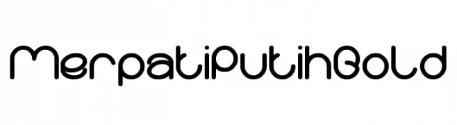 Merpati Putih Bold  Fuentes Gratis Descargar