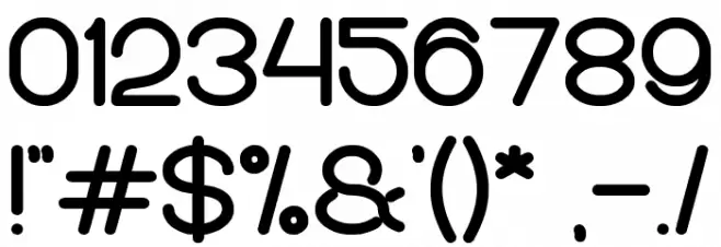 Merpati Putih Bold Font OTHER CHARS