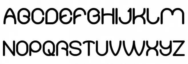Merpati Putih Bold Schriftart Groß
