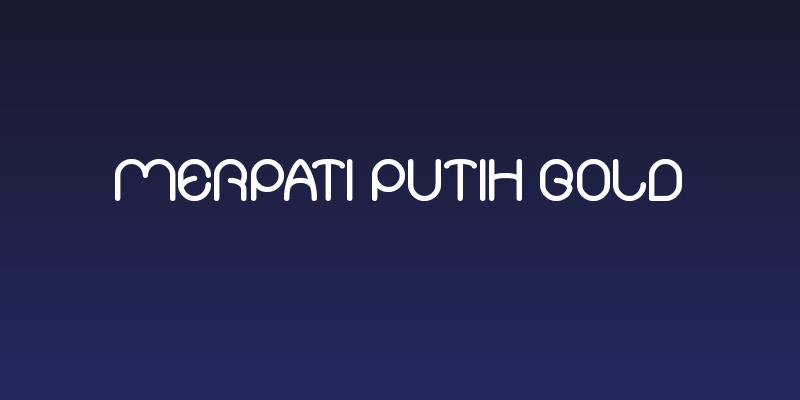 Merpati Putih Bold Social Header