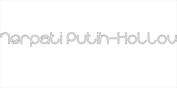 Merpati Putih-Hollow Logo