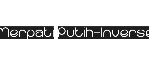 Merpati Putih-Inverse Logo