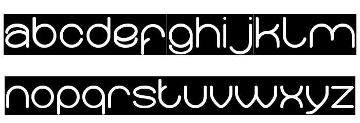Merpati Putih-Inverse Font LOWERCASE