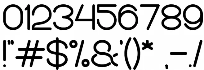 Merpati Putih Font OTHER CHARS