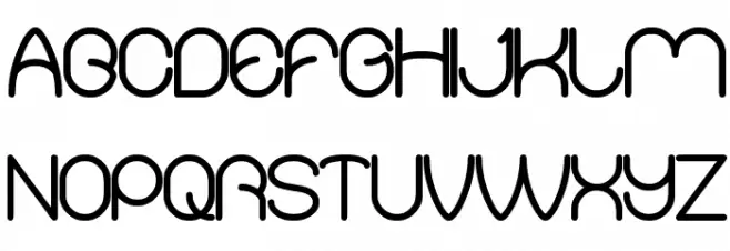 Merpati Putih Schriftart Groß