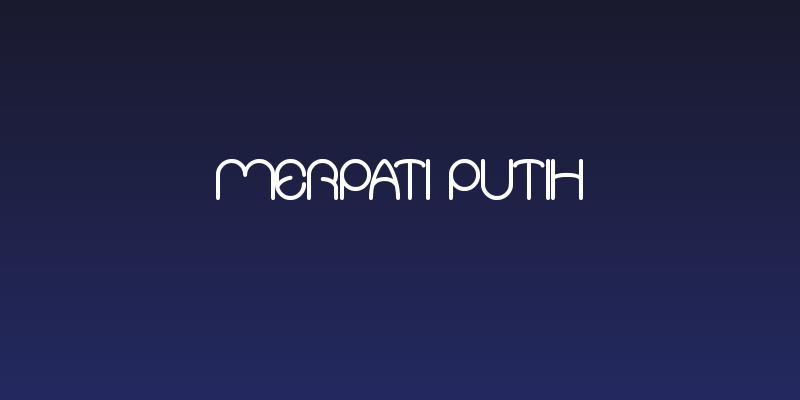 Merpati Putih Social Header