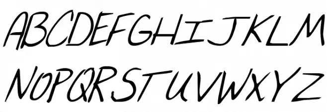Merri Christina Bold Italic Fonte MAIÚSCULAS