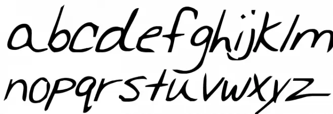Merri Christina Bold Italic Font Litere mici