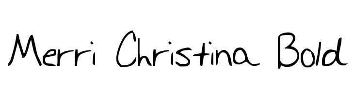 Merri Christina Bold  Frei Schriftart Herunterladen