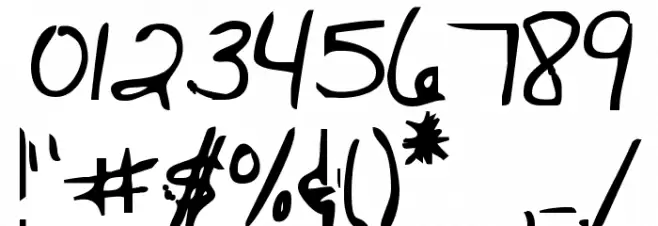 Merri Christina Bold Font OTHER CHARS