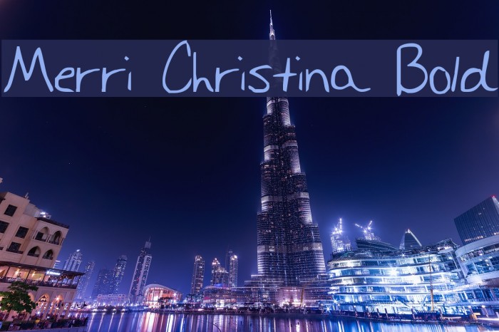 Merri Christina Bold Example 1