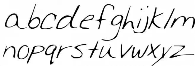 Merri Christina Italic Caratteri MINUSCOLO