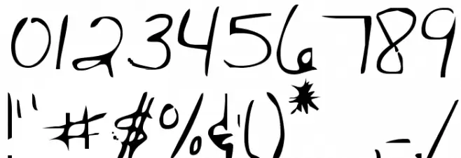 Merri Christina Font OTHER CHARS