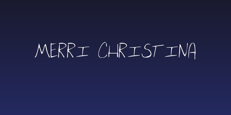 Merri Christina Social Header
