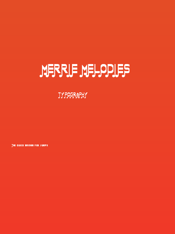 Merrie Melodies Poster