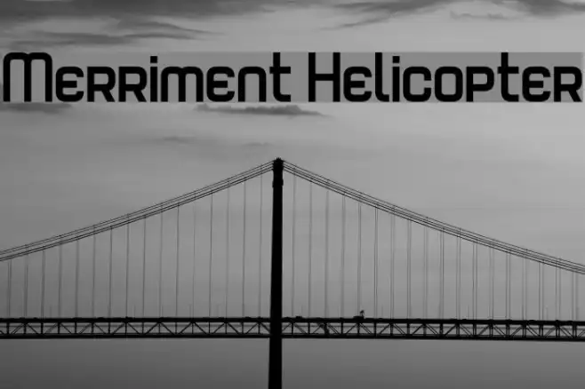 Merriment Helicopter Example 1